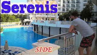 Турция Side апрель 2019,обзор отеля Serenis,Turkey Serenis, Truthahn Serenis