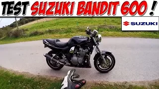 #MotoVlog 25 : TEST SUZUKI BANDIT 600 / Une mamie sans arthrose !