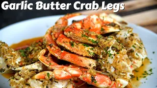 You Won't Want To Cook Crab Legs Any Other Way | Quick & Easy Garlic Butter Crab Legs Recipe