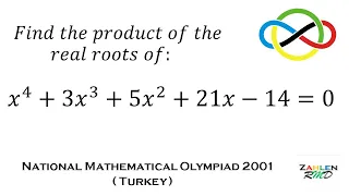 NATIONAL MATHEMATICAL OLYMPIAD 2001 (TURKEY)