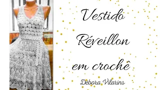 Aula 1 - Vestido Reveillon em crochê  ✨