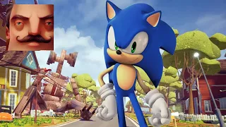 Hello Neighbor - Sonic the Hedgehog ACT 4 Final Gameplay Walkthrough