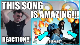 This SONG Is AMAZING!! 🔥🔥| BURNA BOY - TESTED, APPROVED & TRUSTED (OFFICIAL VIDEO) *REACTION*