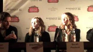 Cast of MARTHA MARCY MAY MARLENE at the 2011 Sundance Film Festival 1