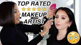 a TOP RATED NYC makeup artist did my makeup...AND I WAS SHOCKED.