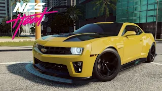 Bumblebee with a New Wideboy in Need For Speed HEAT!!! Chevrolet Camaro Z28 with 1000HP!!!