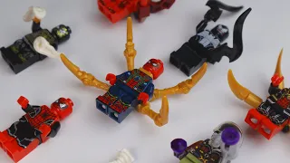 Lego Spider Man Minifigures Set | Unofficial Lego