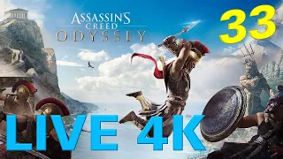 Live Stream 4K | Assassin's Creed Odyssey Gameplay Part 33 | RTX 2080Ti - no commentary