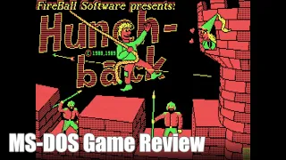 Hunchback - 1988 - MS-DOS Game Review