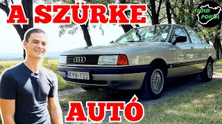 AUDI 80 1.8 3AT, 1988 - A Szürke Autó - Autók és emberek, 11.rész