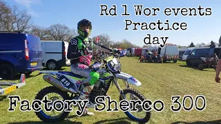 ENDURO RACING WOR EVENTS RD1 RAW FOTTAGE OF PRACTICE DAY... RACE TO FOLLOW