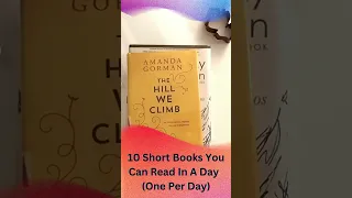 10 Short Books You Can Read In A Day #shorts