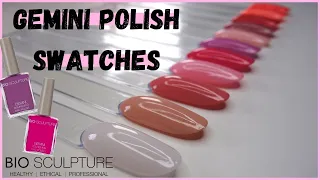 GEMINI NAIL POLISH SWATCHES | BIO SCULPTURE GEL