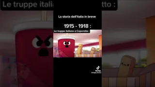 La storia dell'Italia in breve (con Gumball)