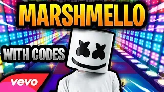 Best Marshmello Songs In Fortnite With Music Blocks (Silence, FRIENDS, Happier, Spotlight, Alone)