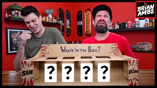 What's In The box Spicy Vs. Sour Challenge! | Ft. Sam Tabor