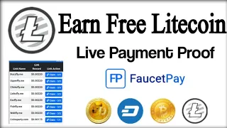 Earn Free Litecoin | Without Investment Live Payment Proof 2022