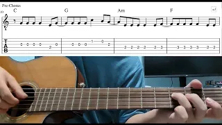 Demons (Imagine Dragons) - Easy Beginner Guitar Tab With Playthrough Tutorial Lesson