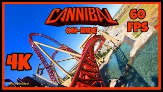 Cannibal On-ride Front Seat 60 FPS (4K POV) Lagoon Amusement Park