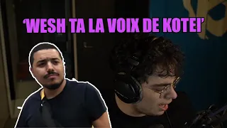 UN VIEWER A LA VOIX DE KOTEI, KAMEL MORT DE RIRE