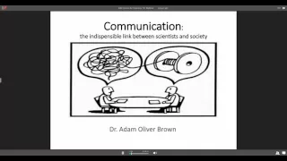 E4D Comms for Scientists 101 Webinar - Intro to Communications