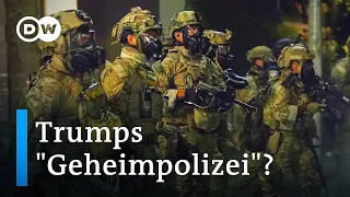 US-Präsident Trump setzt "Geheimpolizei" in Großstädten ein | DW Deutsch