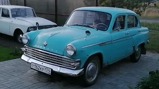 Москвич 403 Э и Москвич 2140 SL вечерняя прогулка