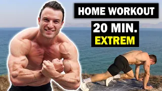 20 Min. HIIT-Ganzkörper Workout für Zuhause – Sehr Effektiv! | Sascha Huber