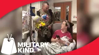 Soldier Surprises Wife in NICU | Militarykind