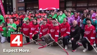 Detroit Red Wings host Special Olympics athletes at Little Caesars Arena