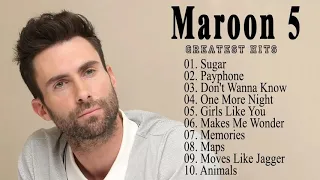 The best songs of Maroon 5 (Maroon 5 greatest hits) マルーン5のベストアルバム