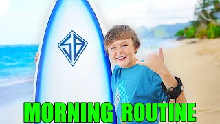 Kade’s Morning Routine in Hawaii! A Day in the Life of Kade Skye