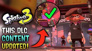 This New DLC Content JUST Got Updated - Splatoon 3