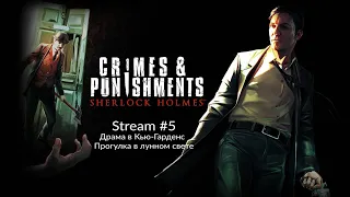 Драма в Кью-Гарденс. Sherlock Holmes: Crimes & Punishments. Первое прохождение. Стрим #5