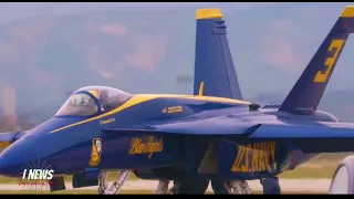 Blue Angels : woman F/A-18 demonstration pilot would take to the skies, U.S. Navy Lt. Amanda Lee.