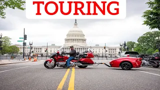 Riding around Washington DC on the Goldwing