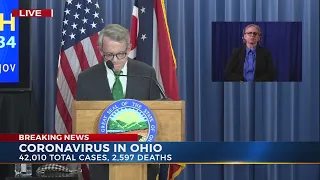 DeWine discusses R-0 data