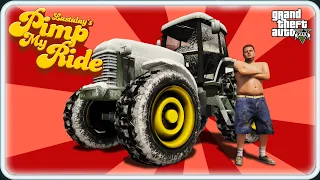 ТАЧКУ НА ПРОКАЧКУ - ТРАКТОР "ФЕРРАРИ" GTA 5 Online пародия #21