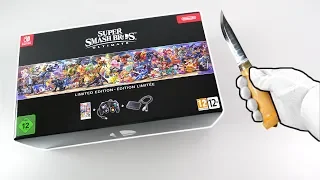 Unboxing Super Smash Bros. Ultimate Limited Edition + Pro Controller (Nintendo Switch)