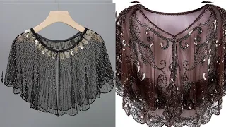 The Glamour of Sequined Shawls: History, Styles, and How to Wear Themt