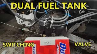 Dual Fuel Tank Switching Valve FSV2K function and operation (diesel fuel and WMO with Fass pump)