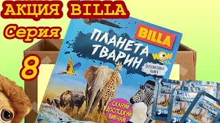 Обзор акции BILLA. 📗 Книга-альбом - Планета животных, серия 8 (Не Льорки)