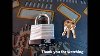 Lockwood 50mm Laminated Padlock (SPP)