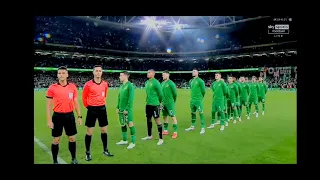 Republic of Ireland National Anthem (vs Portugal) - FIFA World Cup 2022 qualifying