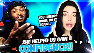 SHE HELPED ALL OF US GAIN CONFIDENCE!!