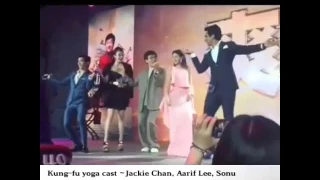 Jackie Chan with Sonu Sood dancing for a Bollywood song