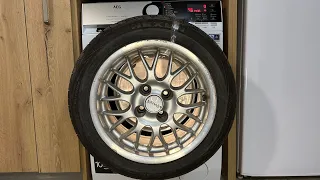 Experiment - Tire Pumping  - into a Washing Machine