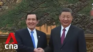Chinese President Xi meets Taiwanese former leader Ma Ying-jeou in Beijing
