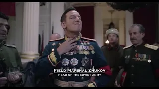 The entrance of Field Marshal Zhukov (The best part)