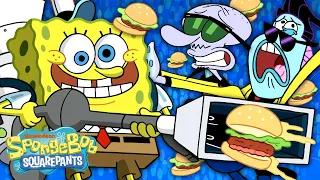 SpongeBob Sells Concert Krabby Patties 🎤🍔 New Episode "Krusty Koncessionaires"